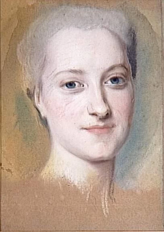 Studio per ritratto della principessa Marie - Christine de Saxe